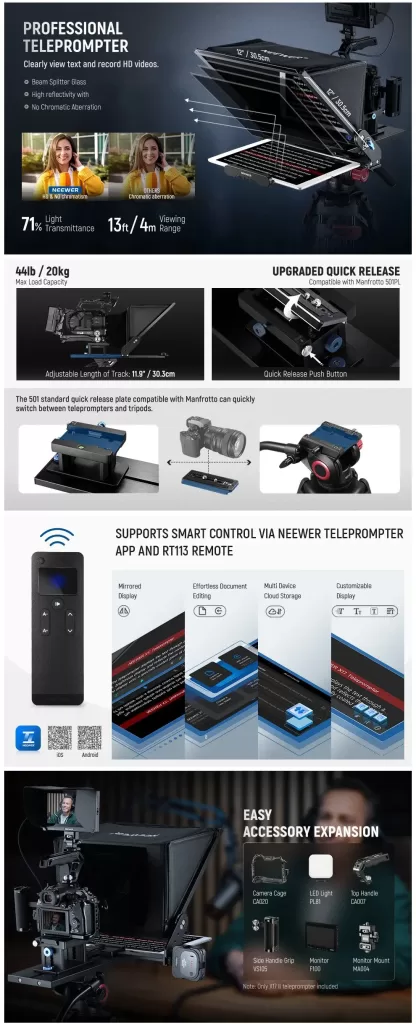 Neewer X17 Teleprompter Indonesia
