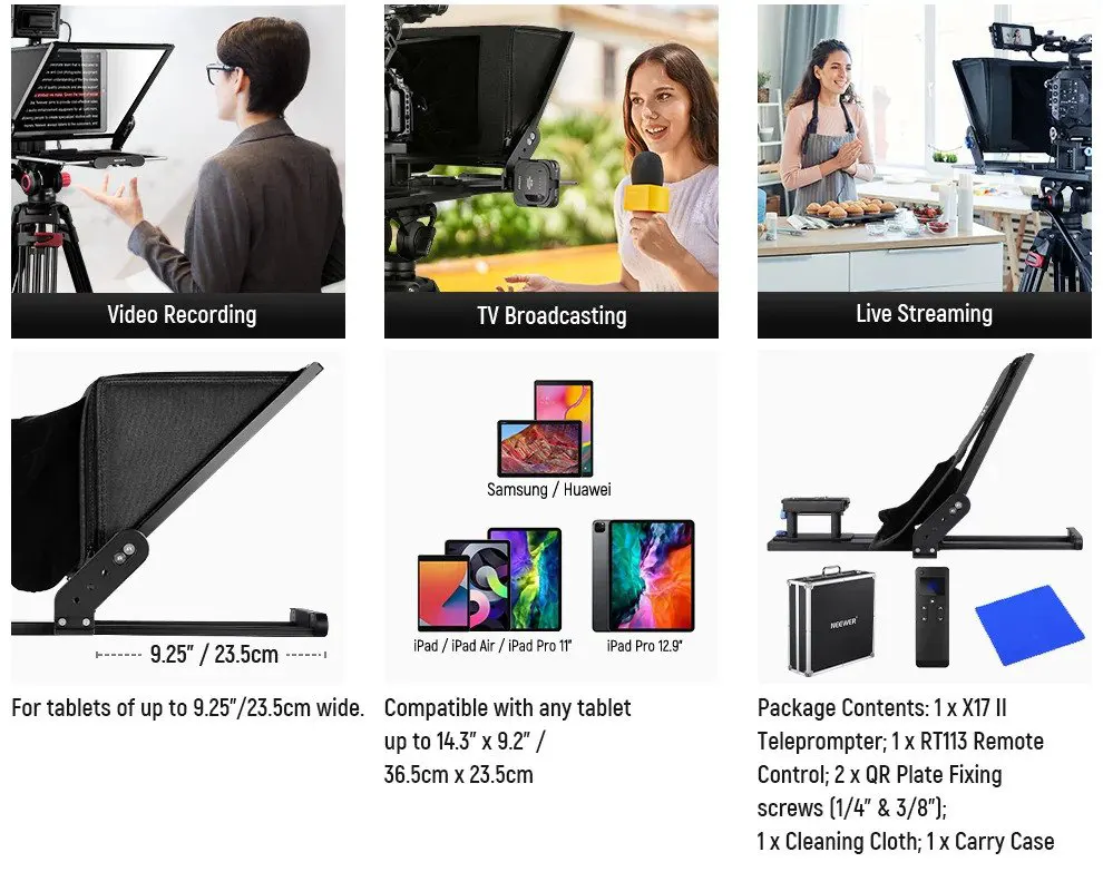 Neewer X17 Teleprompter Indonesia