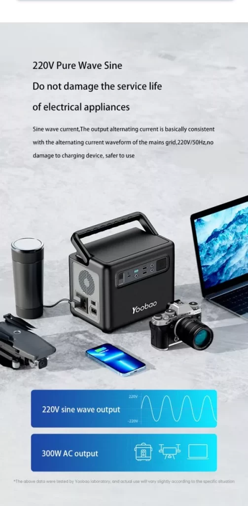 Yoobao EN300Q : Jumper Aki Kendaraan Dengan Power Station