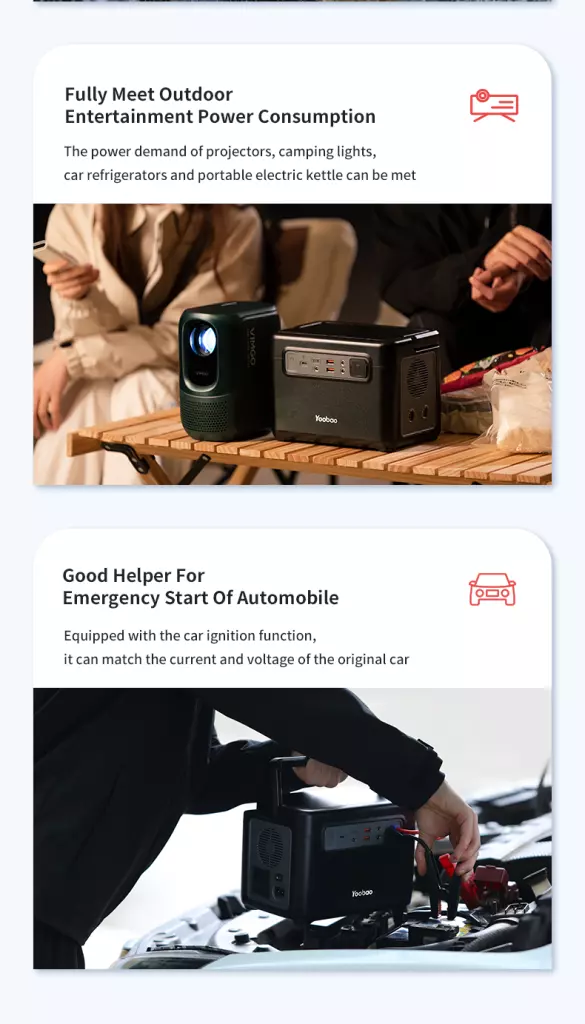 Yoobao EN300Q : Jumper Aki Kendaraan Dengan Power Station