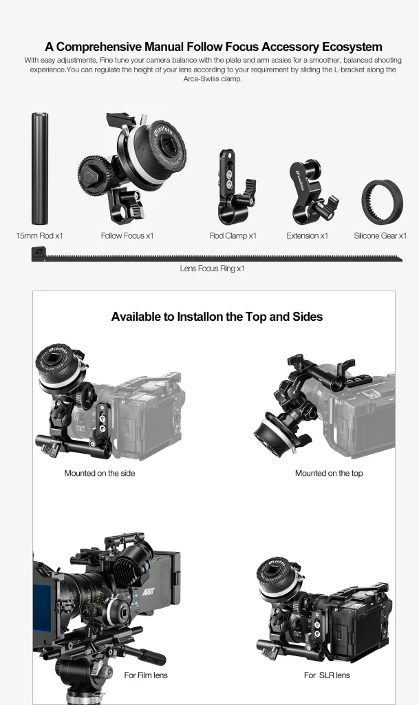 Leofoto LFF-01 Mini Follow Focus Indonesia