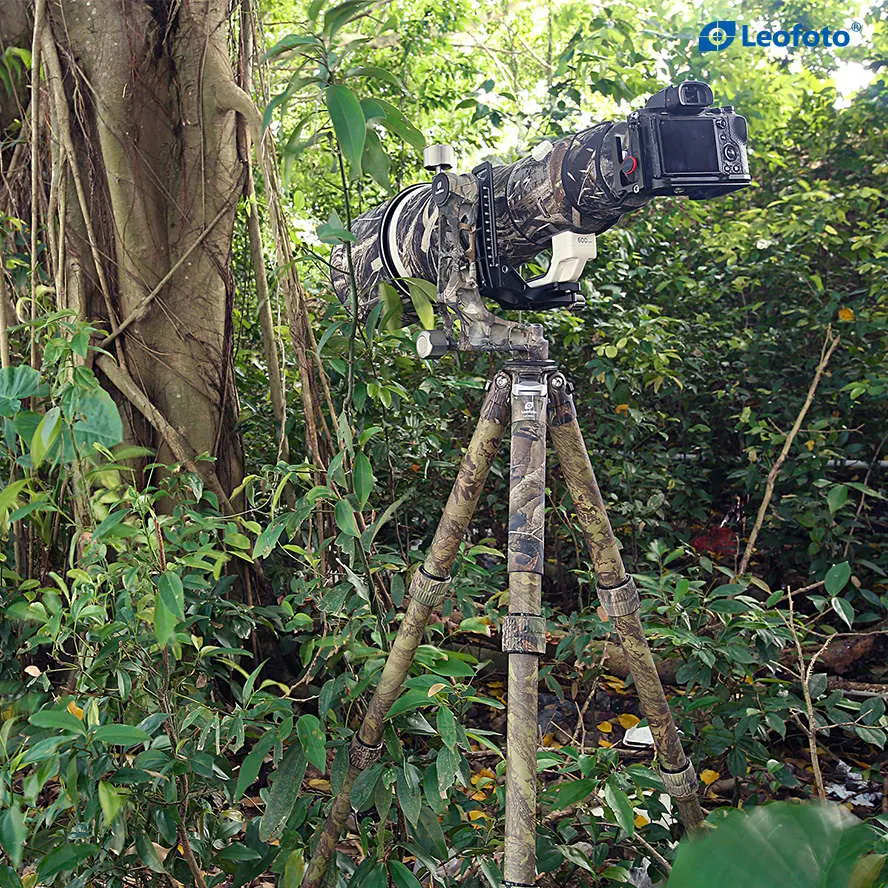 Leofoto LS-365C: Tripod Kamuflase Untuk Hunting di Alam Liar