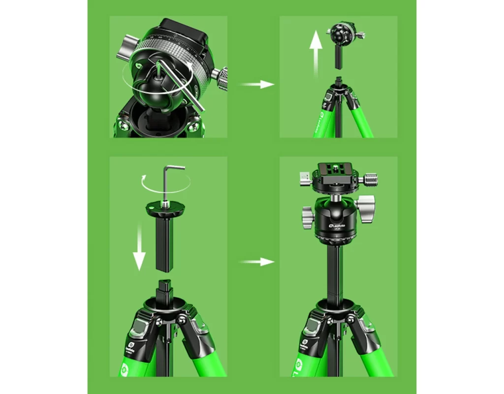 Leofoto LY-256CF Carbon Tripod Indoensia