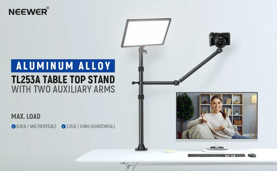 NEEWER Indonesia TL253A TABLE TOP STAND